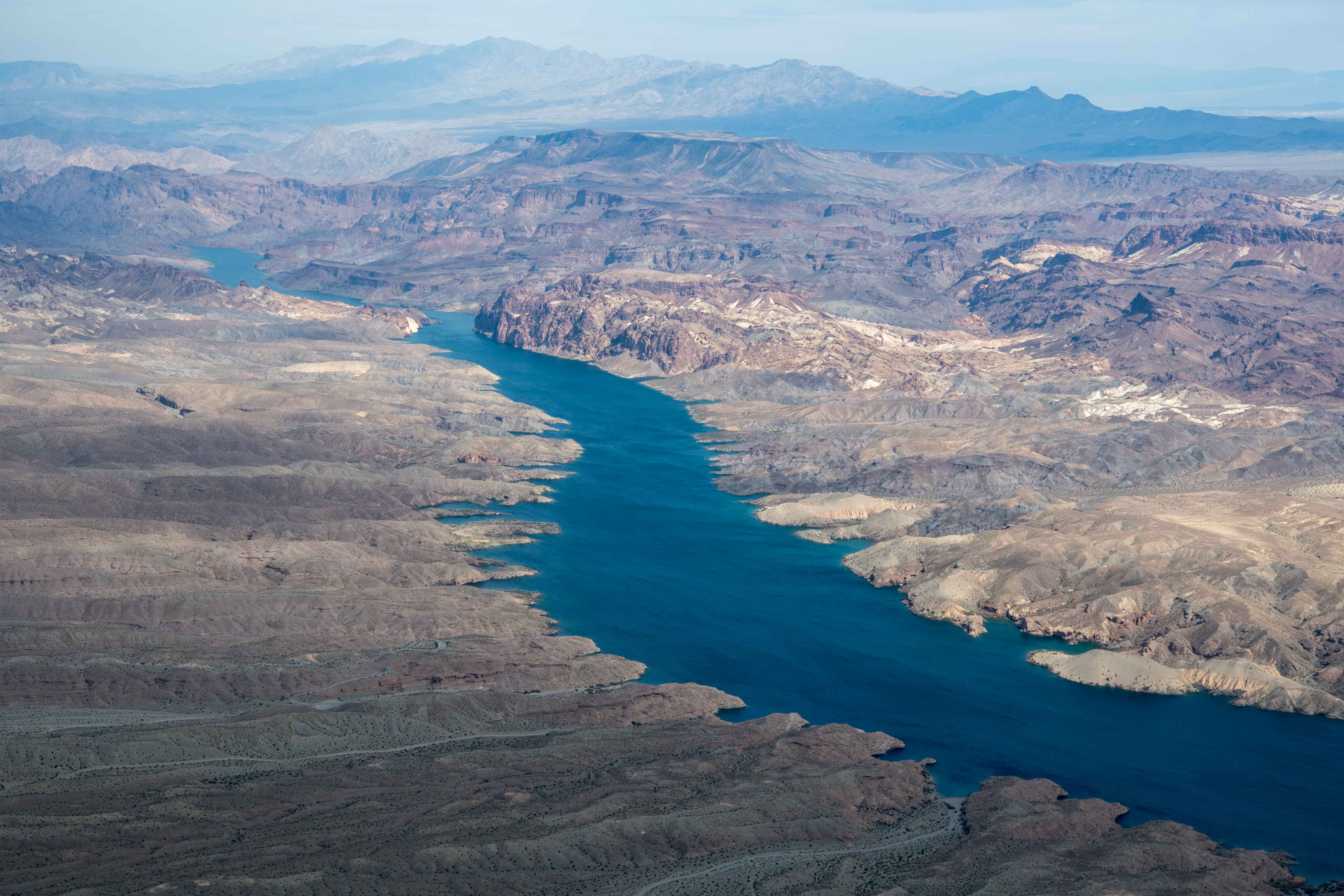 The alternatives report on Post 2026 operations of the Colorado is now available. The photo is of the Colorado River as it flows into Lake Mead.